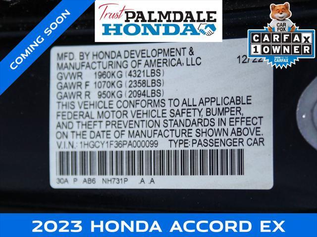 used 2023 Honda Accord car