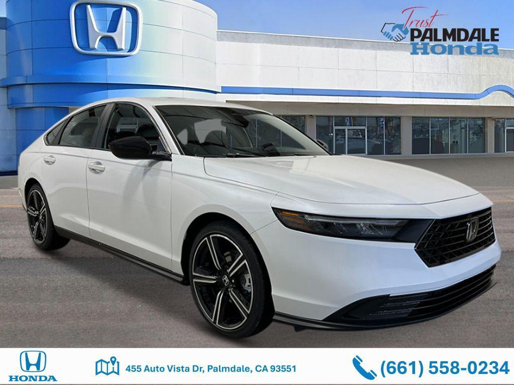 new 2025 Honda Accord Hybrid car, priced at $33,805