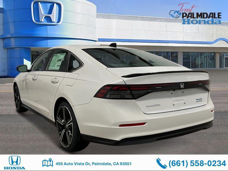 new 2025 Honda Accord Hybrid car, priced at $33,805