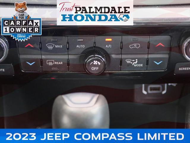 used 2023 Jeep Compass car, priced at $23,591