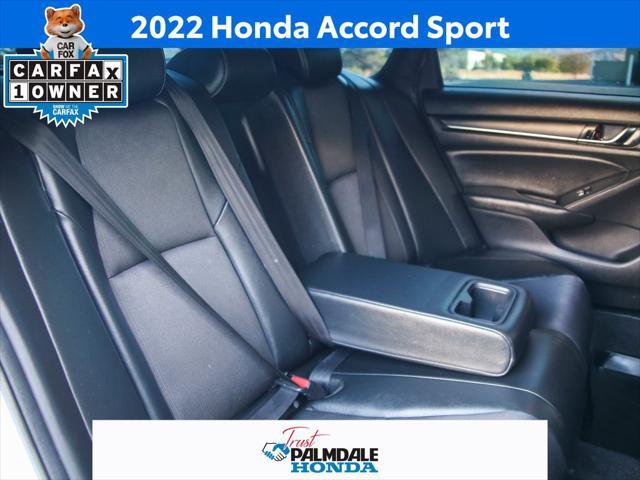 used 2022 Honda Accord car, priced at $26,206