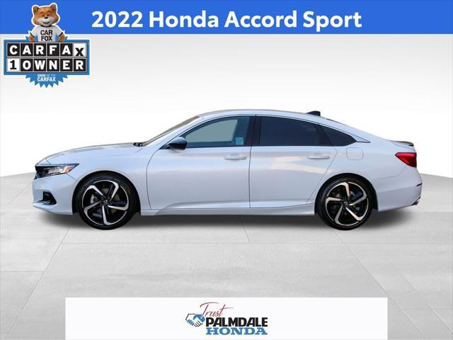 used 2022 Honda Accord car, priced at $26,206