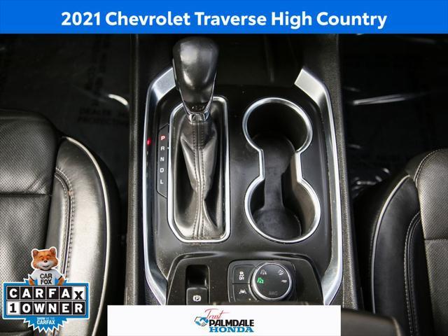 used 2021 Chevrolet Traverse car, priced at $28,591