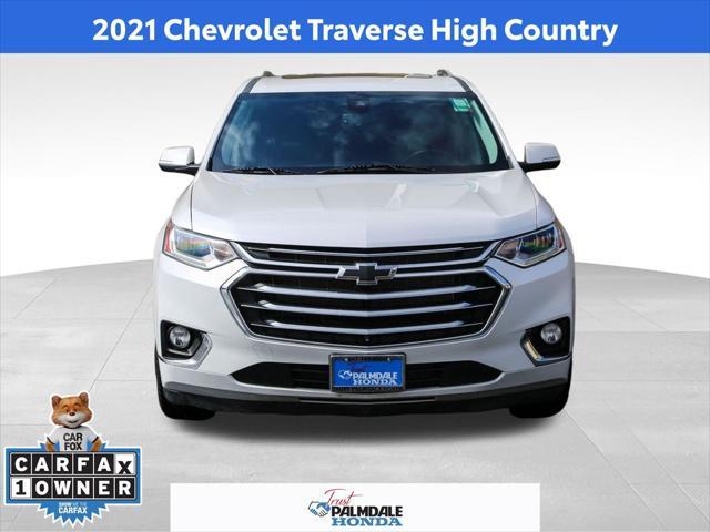 used 2021 Chevrolet Traverse car, priced at $28,591