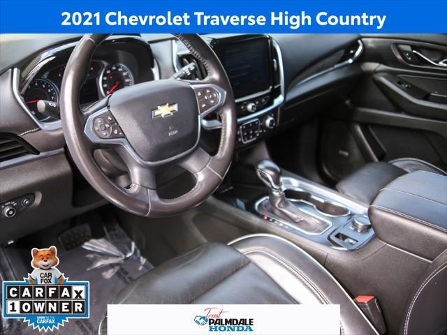 used 2021 Chevrolet Traverse car, priced at $28,591