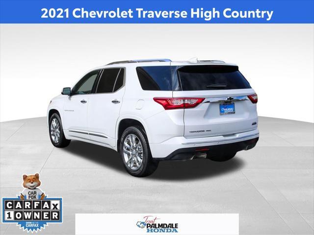 used 2021 Chevrolet Traverse car, priced at $28,591