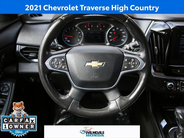 used 2021 Chevrolet Traverse car, priced at $28,591