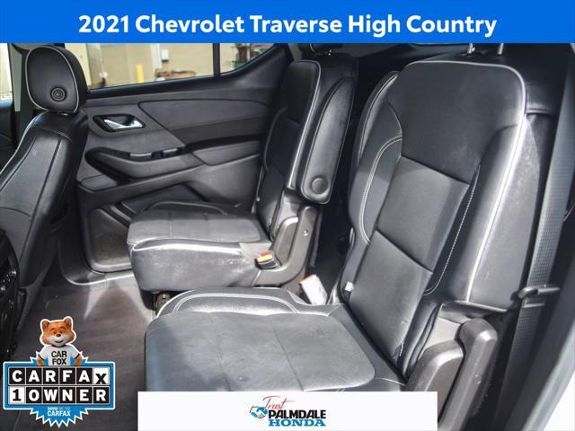 used 2021 Chevrolet Traverse car, priced at $28,591