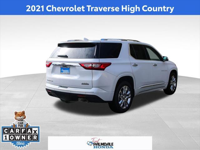 used 2021 Chevrolet Traverse car, priced at $28,591