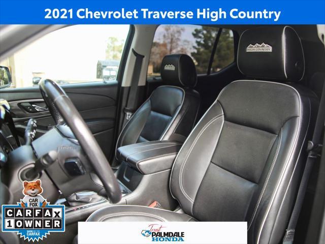 used 2021 Chevrolet Traverse car, priced at $28,591