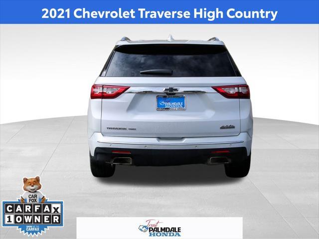 used 2021 Chevrolet Traverse car, priced at $28,591