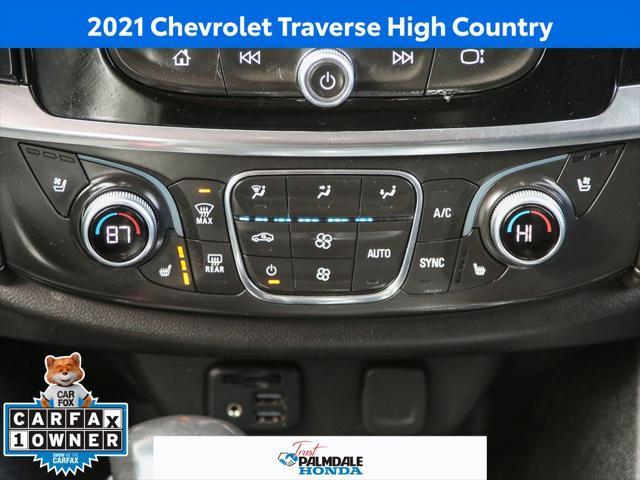 used 2021 Chevrolet Traverse car, priced at $28,591