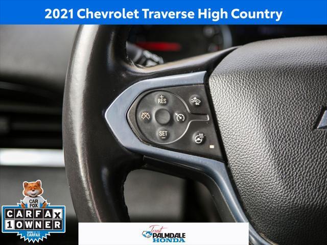 used 2021 Chevrolet Traverse car, priced at $28,591