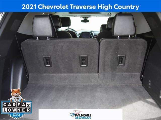 used 2021 Chevrolet Traverse car, priced at $28,591