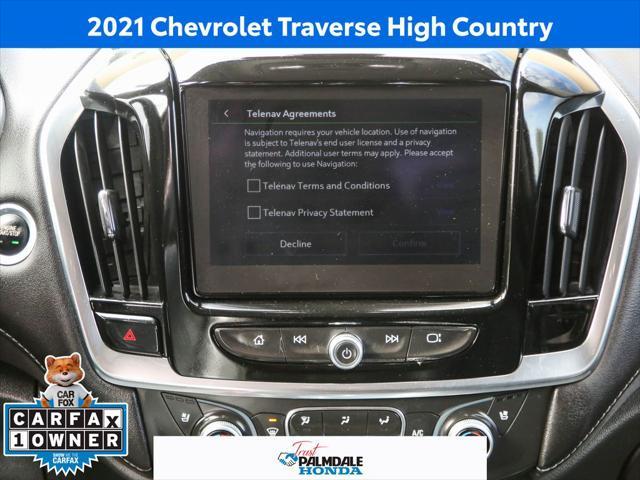 used 2021 Chevrolet Traverse car, priced at $28,591