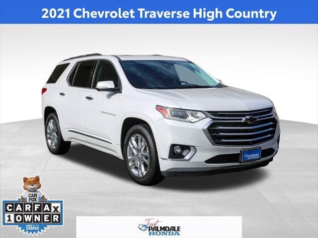 used 2021 Chevrolet Traverse car, priced at $28,591