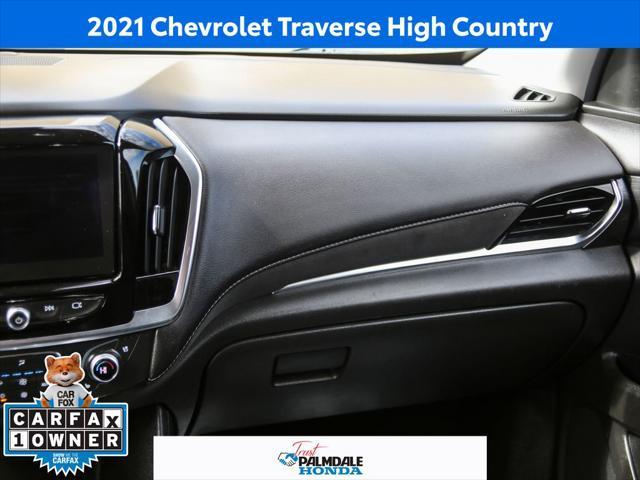 used 2021 Chevrolet Traverse car, priced at $28,591