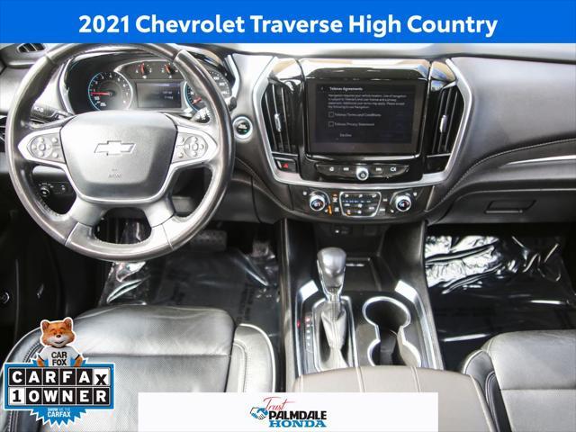 used 2021 Chevrolet Traverse car, priced at $28,591