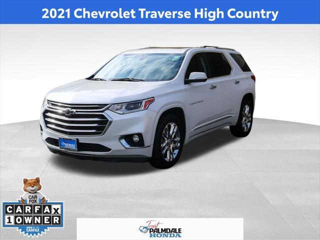 used 2021 Chevrolet Traverse car, priced at $28,591