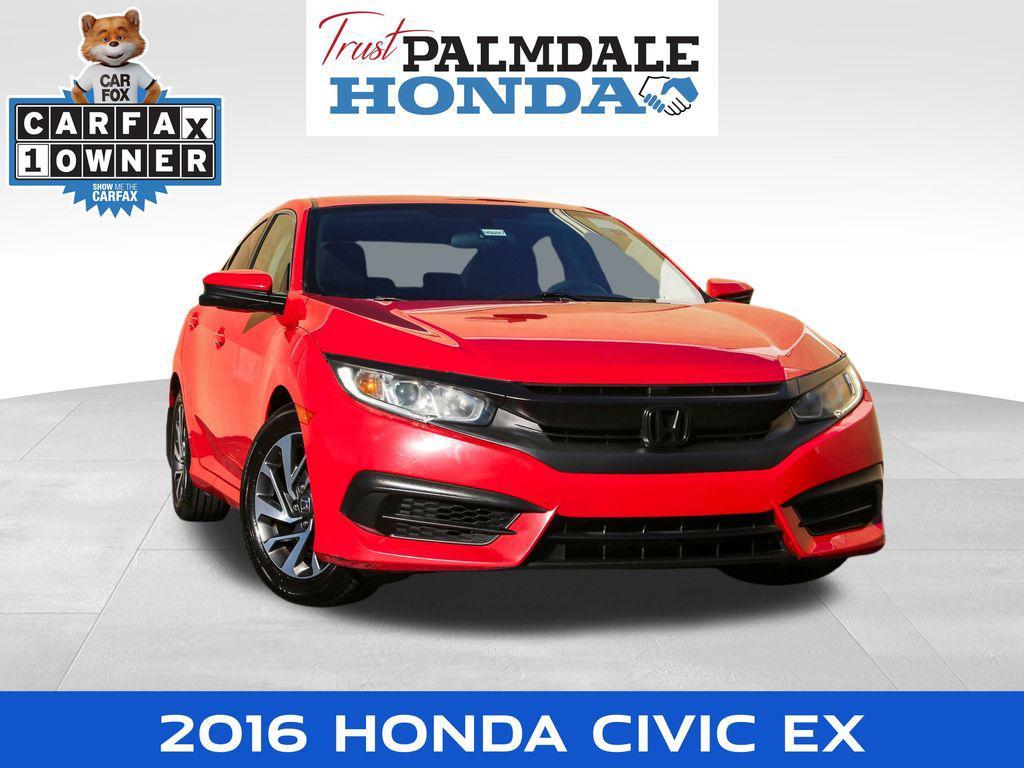 used 2016 Honda Civic car, priced at $13,494
