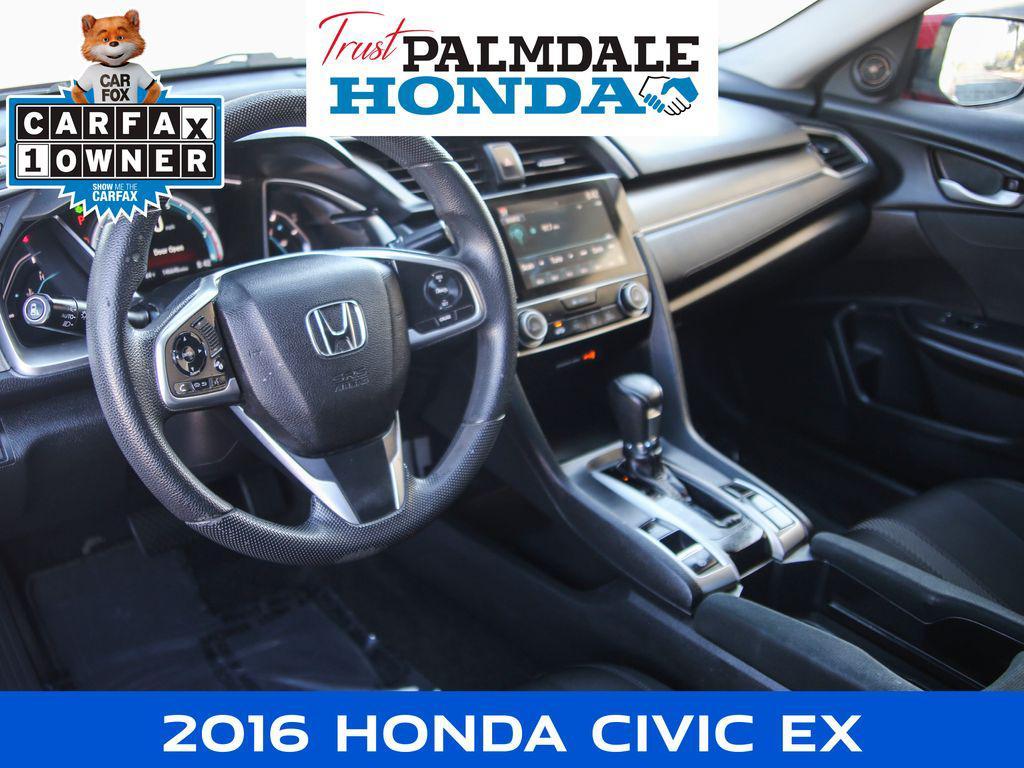 used 2016 Honda Civic car, priced at $13,494