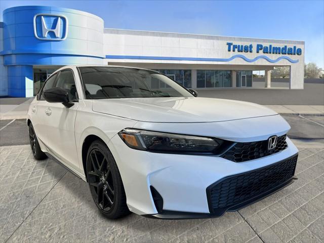 new 2025 Honda Civic car, priced at $29,055