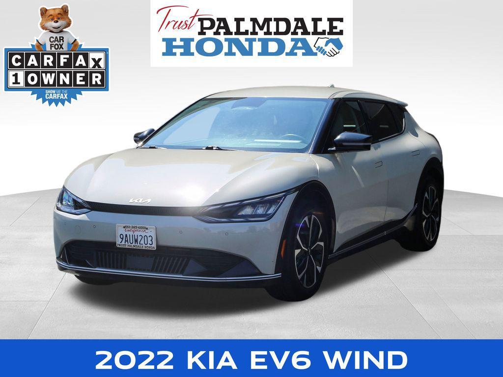used 2022 Kia EV6 car, priced at $18,342