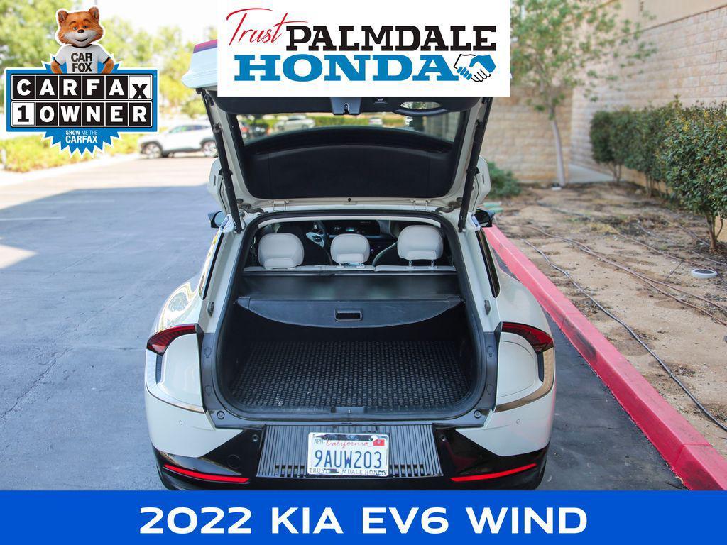 used 2022 Kia EV6 car, priced at $18,342