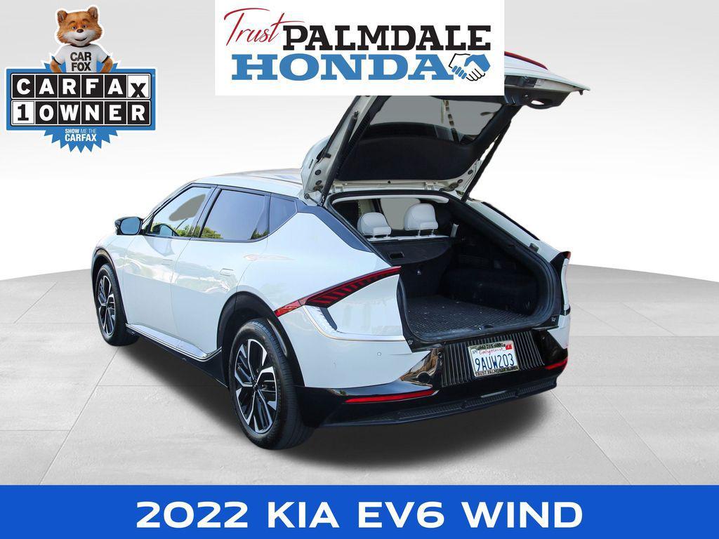 used 2022 Kia EV6 car, priced at $18,342