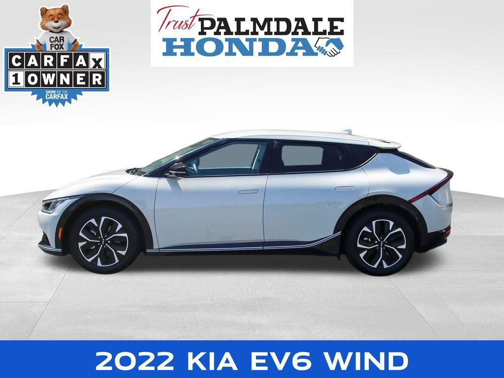 used 2022 Kia EV6 car, priced at $18,342