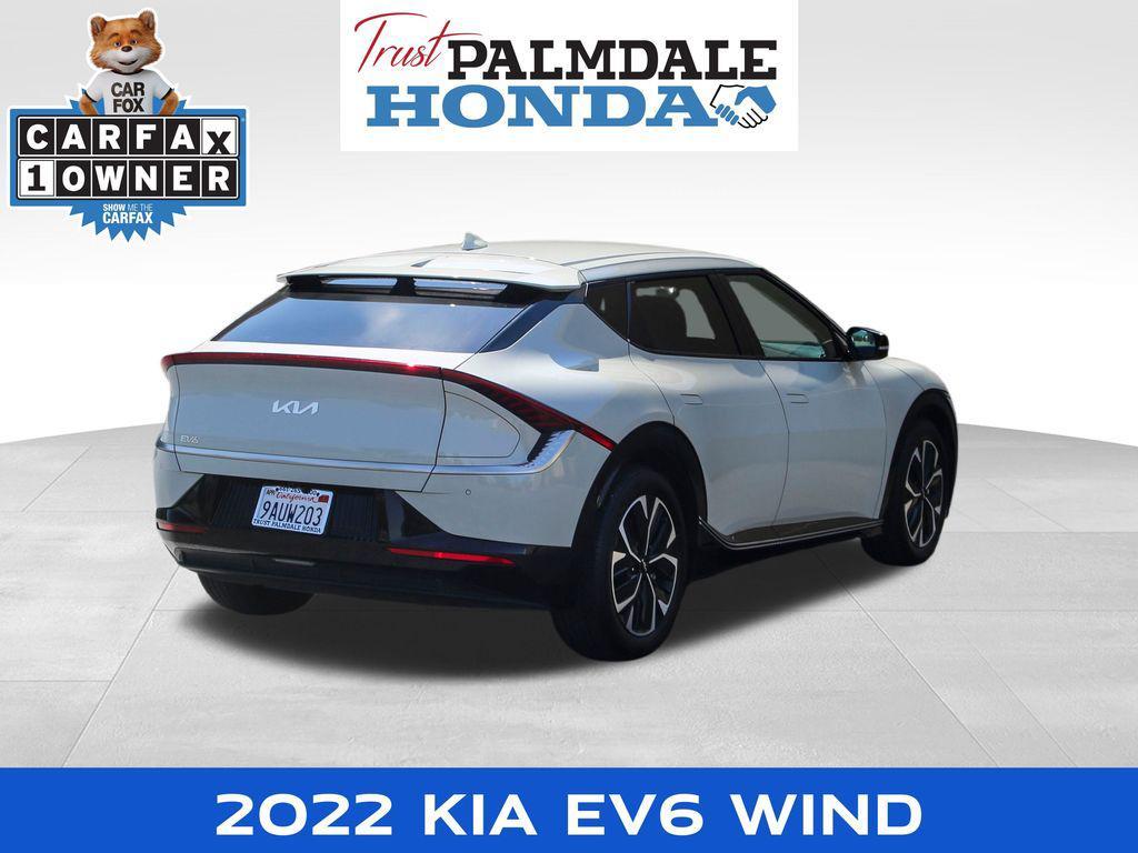 used 2022 Kia EV6 car, priced at $18,342