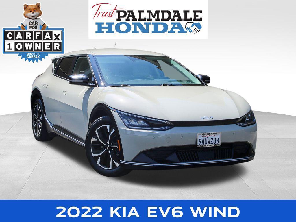 used 2022 Kia EV6 car, priced at $18,342