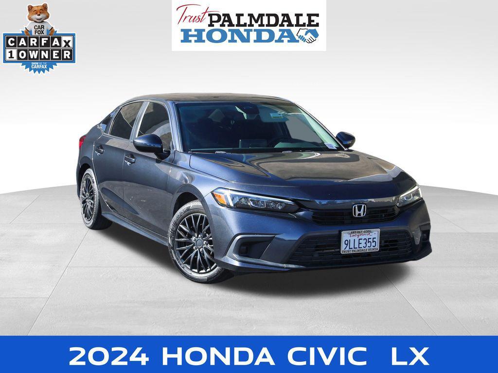 used 2024 Honda Civic car, priced at $23,674