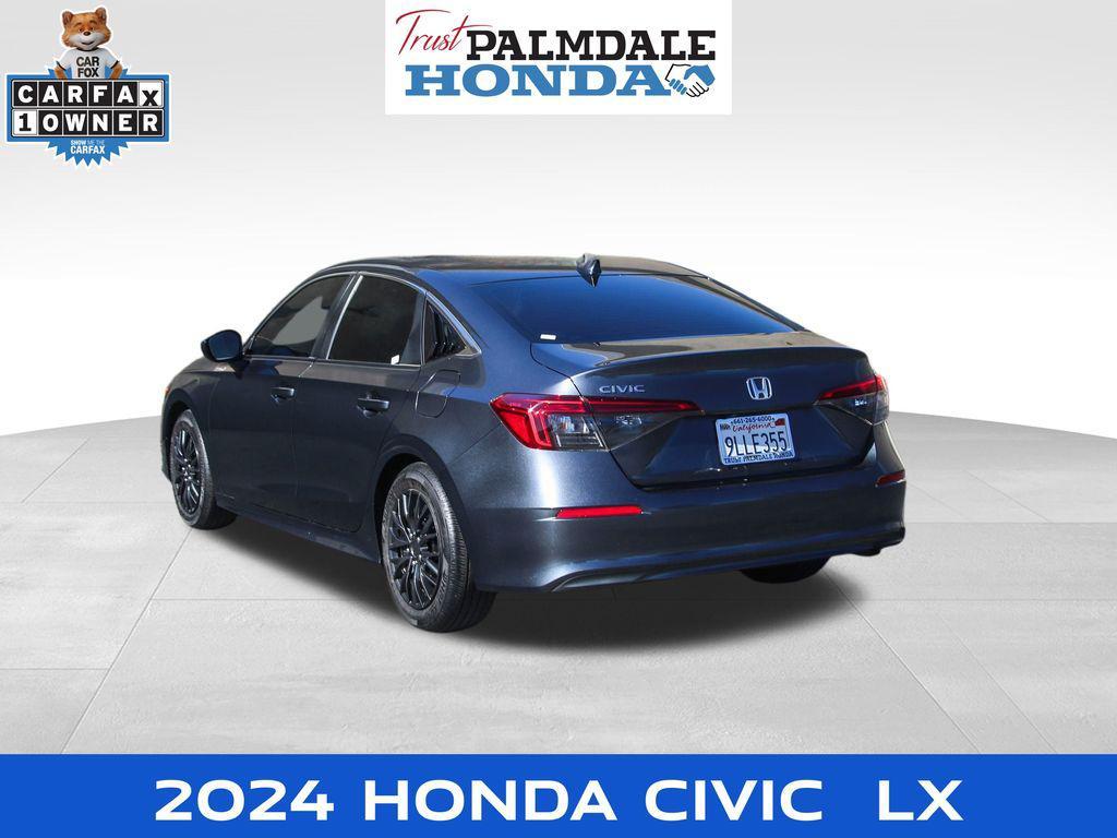 used 2024 Honda Civic car, priced at $23,674