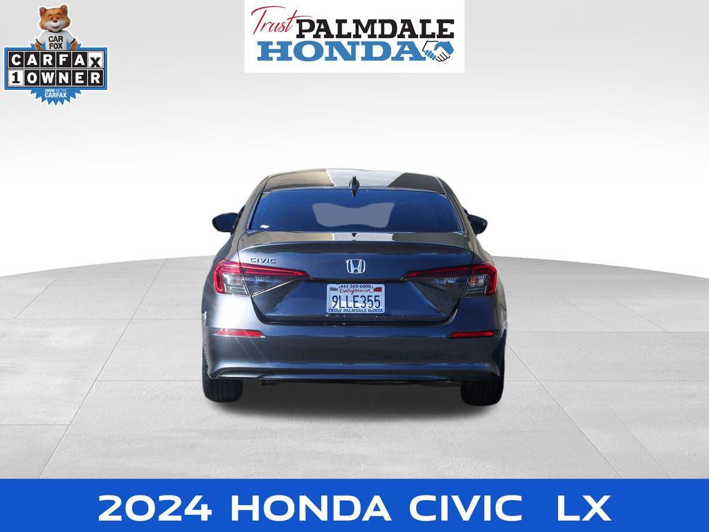 used 2024 Honda Civic car, priced at $23,674