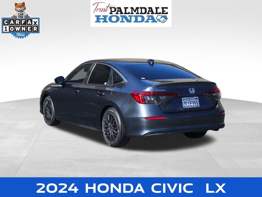 used 2024 Honda Civic car, priced at $23,674