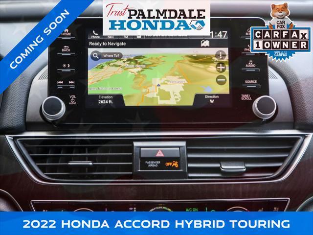 used 2022 Honda Accord Hybrid car