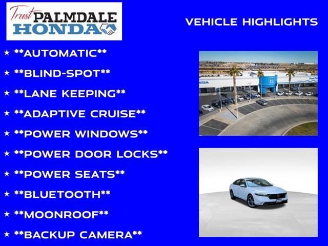used 2024 Honda Accord car, priced at $27,319