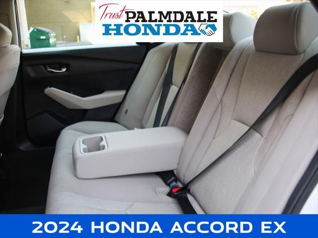 used 2024 Honda Accord car, priced at $27,319