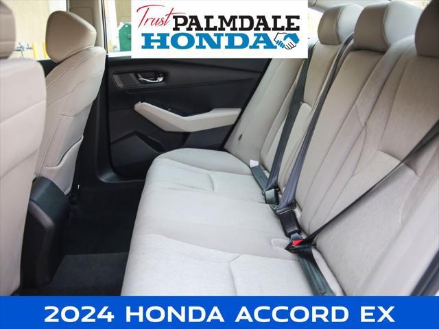 used 2024 Honda Accord car, priced at $27,319