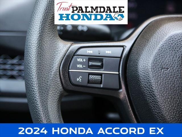 used 2024 Honda Accord car, priced at $27,319