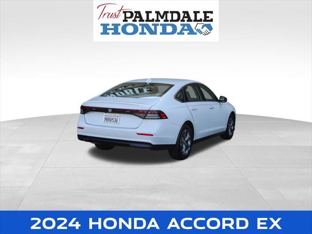 used 2024 Honda Accord car, priced at $27,319