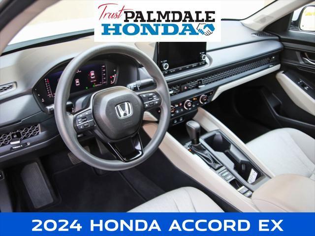 used 2024 Honda Accord car, priced at $27,319