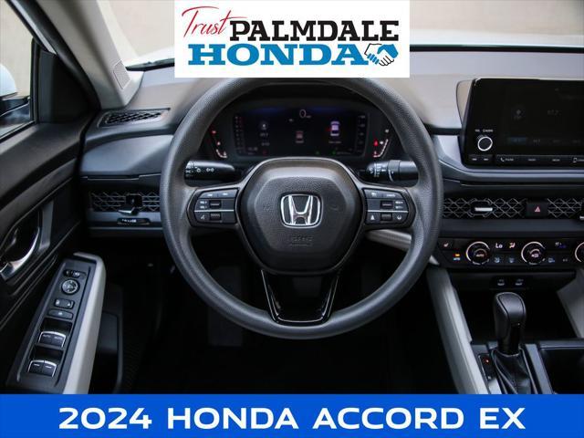used 2024 Honda Accord car, priced at $27,319