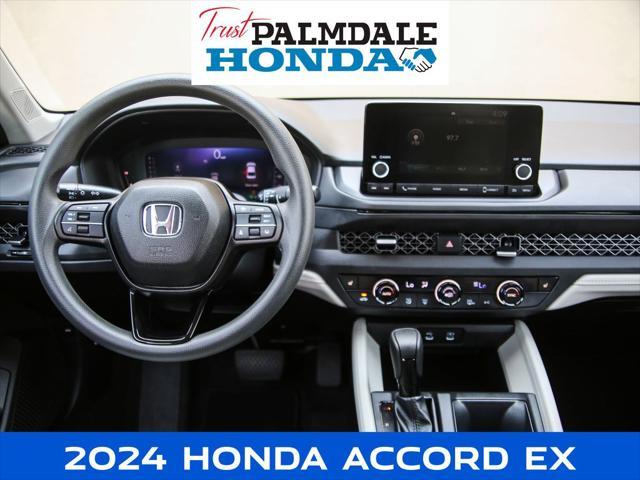 used 2024 Honda Accord car, priced at $27,319