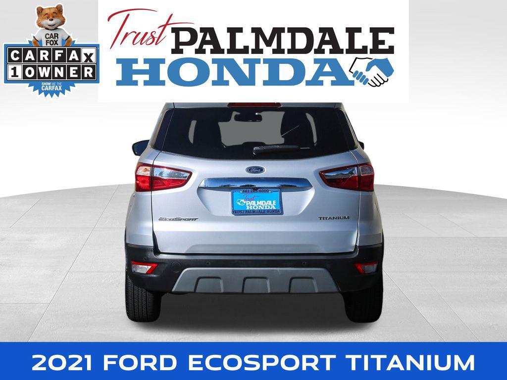 used 2021 Ford EcoSport car, priced at $17,491