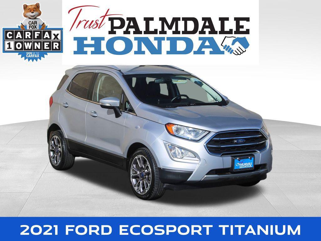 used 2021 Ford EcoSport car, priced at $17,491