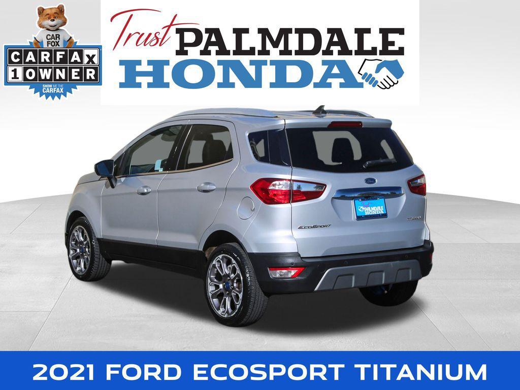 used 2021 Ford EcoSport car, priced at $17,491