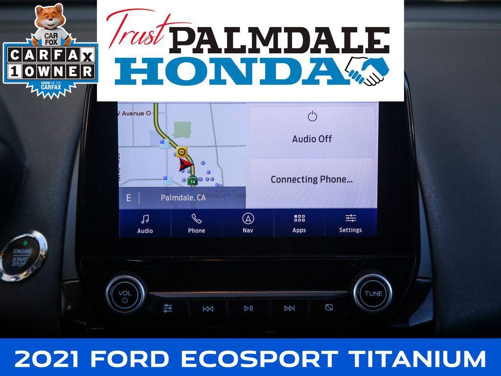 used 2021 Ford EcoSport car, priced at $17,491