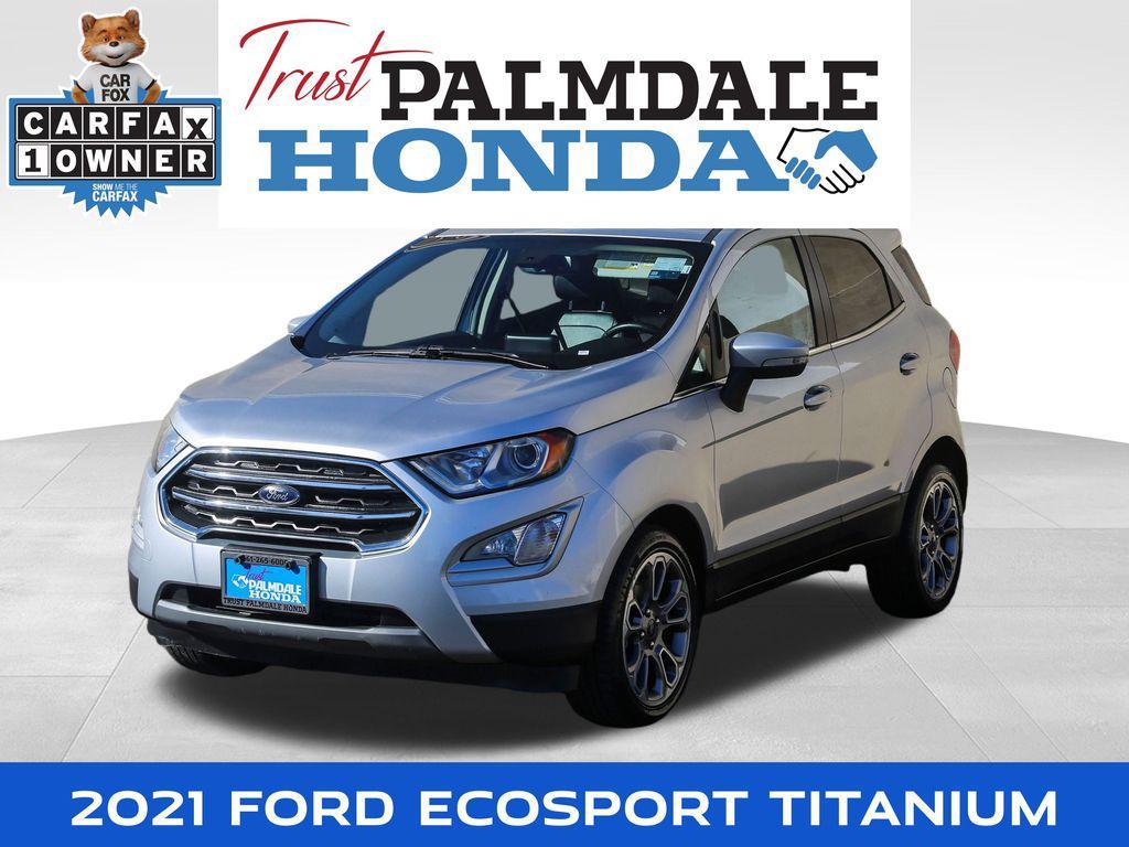 used 2021 Ford EcoSport car, priced at $17,491